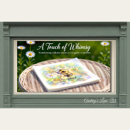 Guardanapo De Papel Bumblebee Nursery | Whimsical Garden