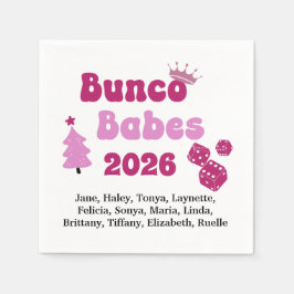 Guardanapo De Papel Bunco Babe Personalizada 