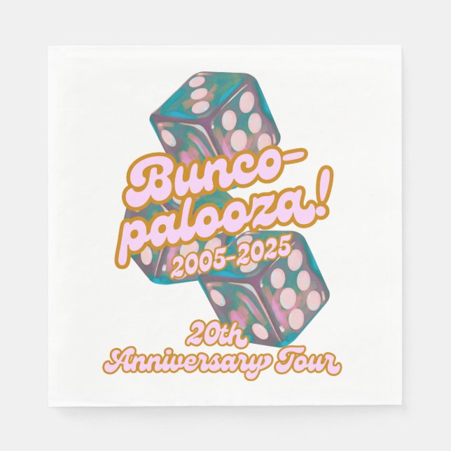 Guardanapo De Papel Bunco-palooza napkins (Frente)