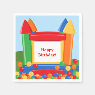 Guardanapo De Papel Bunt House Birthday Paper Napkins