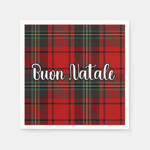 Guardanapo De Papel Buon Natale Xadrez