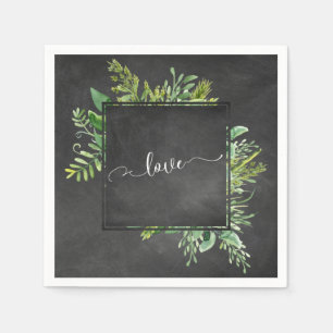 Guardanapo De Papel Buquê Verde Adoro Típica Quadro