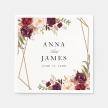 burgundy red e blush florométrico