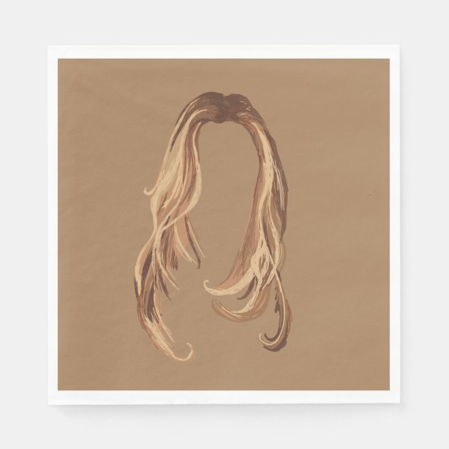 Guardanapo De Papel Cabelo (Frente)
