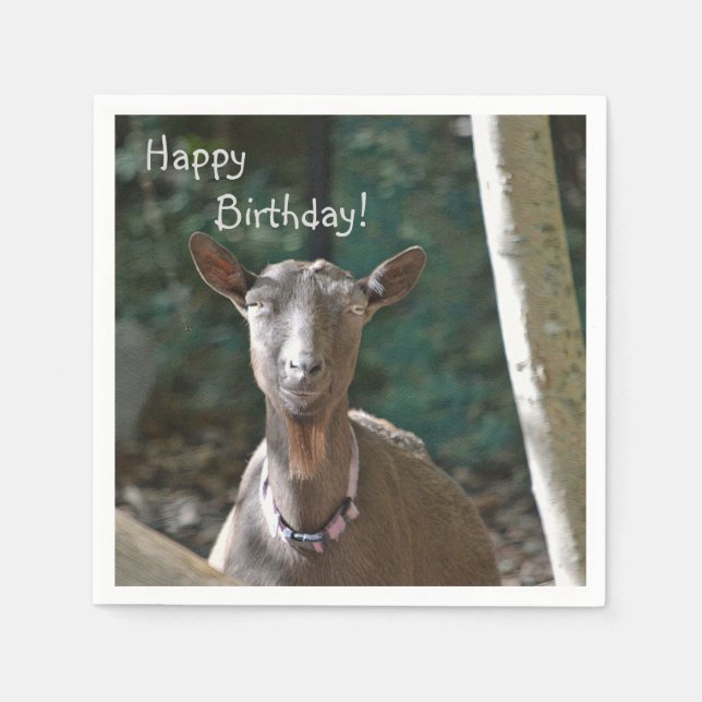 Guardanapo De Papel Cabra Bonita (Frente)