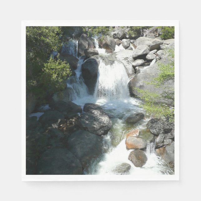 Guardanapo De Papel Cachoeira Cascade no Parque Nacional de Yosemite (Frente)