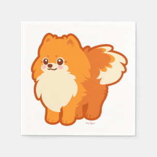Guardanapo De Papel Cachorro Cachauí Pomeraniano
