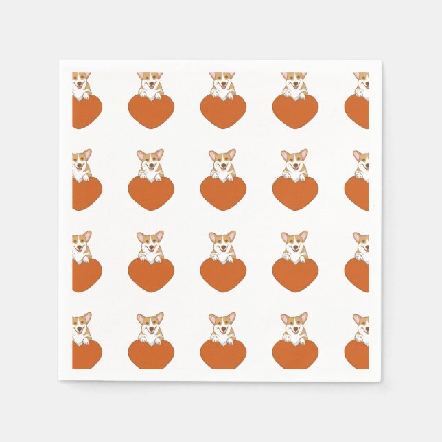 Guardanapo De Papel Cachorro Cachorro (Frente)