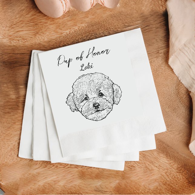 Guardanapo De Papel Cachorro Cachorro Costeiro Napkin Pet Napkin (Criador carregado)