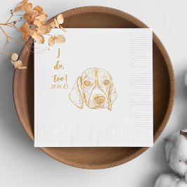 Guardanapo De Papel Cachorro Catahoula Eu Faço Casamento De Cachorro P