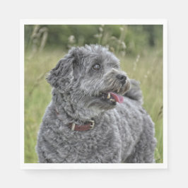 Guardanapo De Papel Cachorro Cortado Terrier