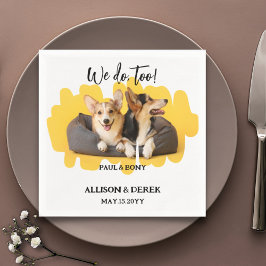 Guardanapo De Papel Cachorro Floral Gato Animal Foto Amante de Cachorr