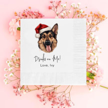 Cachorro German shepherd De Natal Bebe Em Mim