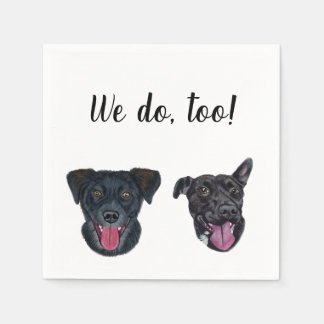 Guardanapo De Papel Cachorro Personalizado Napkin