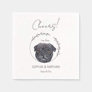 Guardanapo De Papel Cachorro Simples Casamento Cachorro Cachorro Nápol