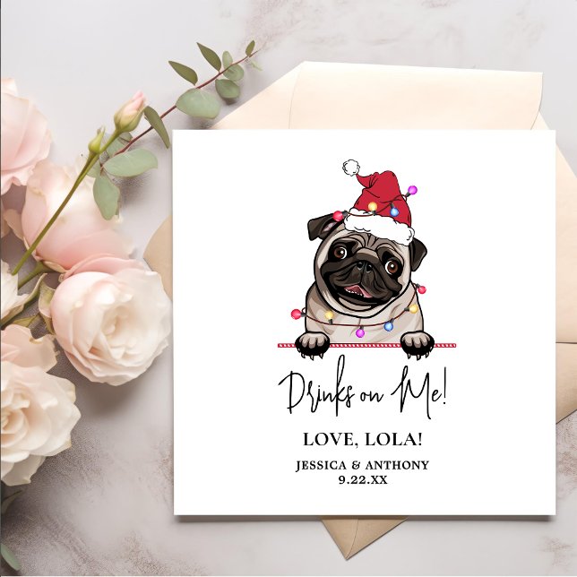 Guardanapo De Papel Cachorro-Touro Britânico - Bebidas Personalizadas  (Criador carregado)