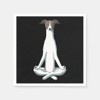 Guardanapo De Papel Cachorro | Yoga Italiano Greyhound