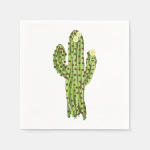 Guardanapo De Papel Cacto de florescência do Saguaro