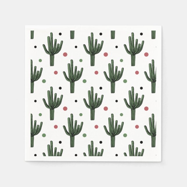 Guardanapo De Papel Cactus (Frente)