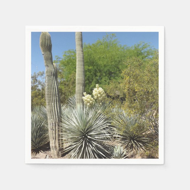 Guardanapo De Papel Cactus Paper Napkin (Frente)