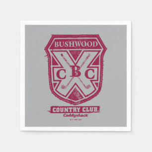 Guardanapo De Papel Caddyshack Bushwood Country Club Crest