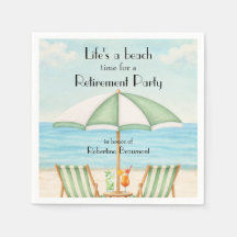 Cadeira de Cocktail Vintage Life's a Beach Aposent