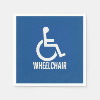 Guardanapo De Papel Cadeiras de rodas deficientes