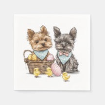 Cães Easter Yorkshire Terrier