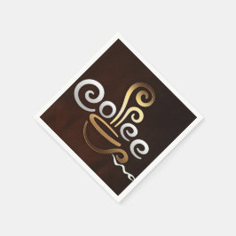 Guardanapo De Papel Café