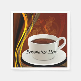 Guardanapo De Papel Café Art