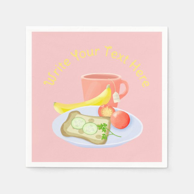 Guardanapo De Papel Café da manhã (Frente)