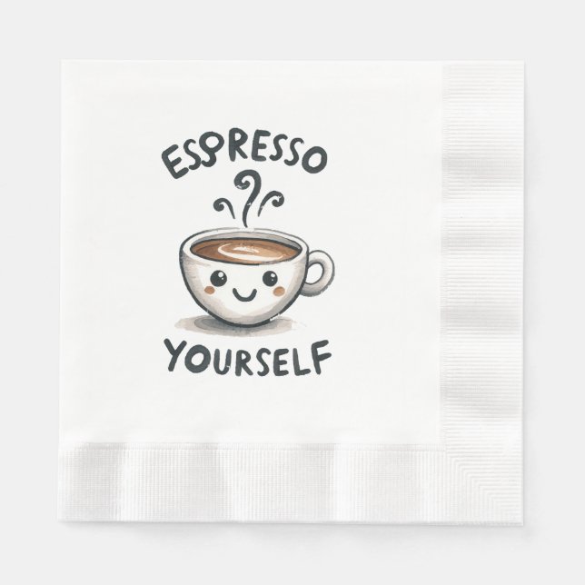 Guardanapo De Papel Café Espresso Yourself (Frente)