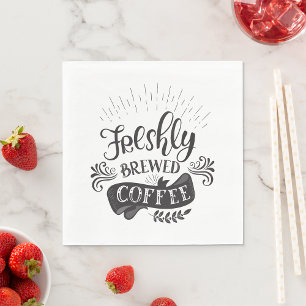 Guardanapo De Papel Café Freshly Breed