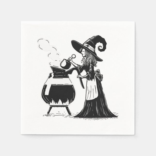 Guardanapo De Papel Café Halloween (Frente)