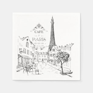 Guardanapo De Papel Café Paris