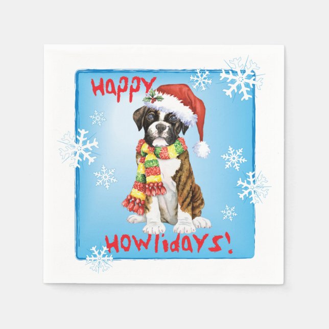 Guardanapo De Papel Caixa de Natal Napkins (Frente)