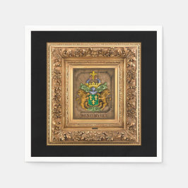 Guardanapo De Papel Caixa do Presente da Casaco de Armas dos Neerlande