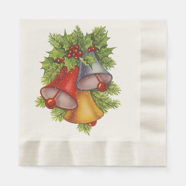 Guardanapo De Papel Caixas de Natal Papel Napkins (Frente)