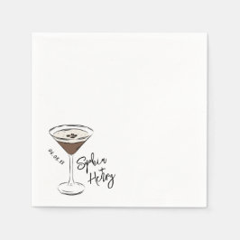 Guardanapo De Papel Calçado Espresso Martini