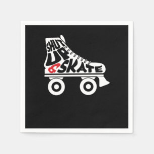 Guardanapo De Papel Cale-Se E Skate Cilindro Skates Cilindro Em Linha