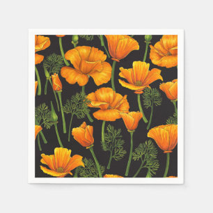Guardanapo De Papel California poppy