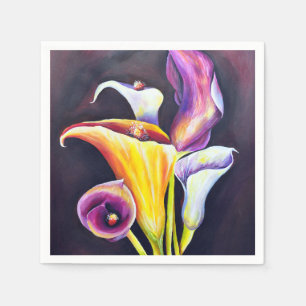 Guardanapo De Papel Calla Lillies
