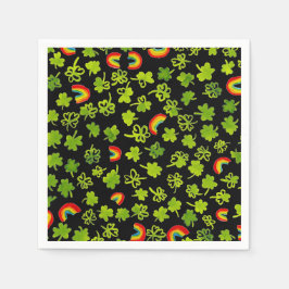 Guardanapo De Papel Camarões Rainbots Watercolor Ireland ST PATRICKS