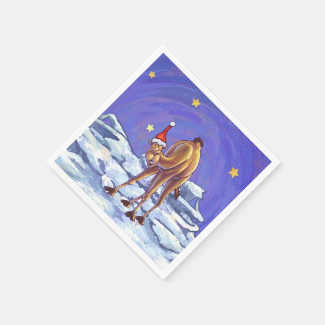 Guardanapo De Papel Camel Christmas (Canto)