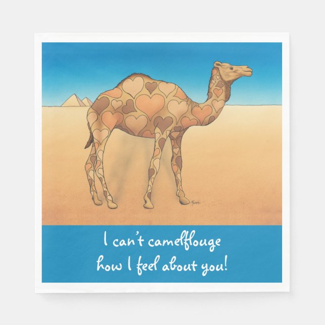 Guardanapo De Papel Camelflouge (Frente)