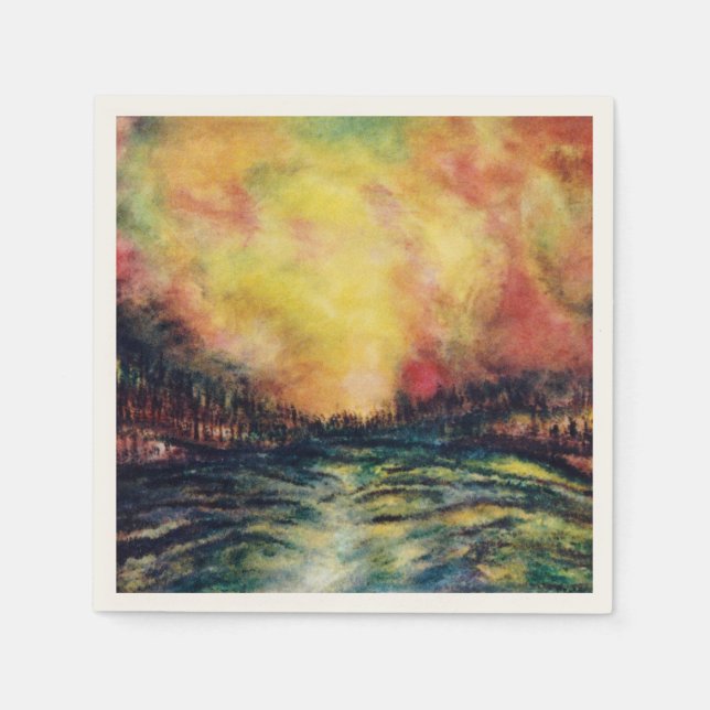 Guardanapo De Papel Caminho pacífico (Frente)