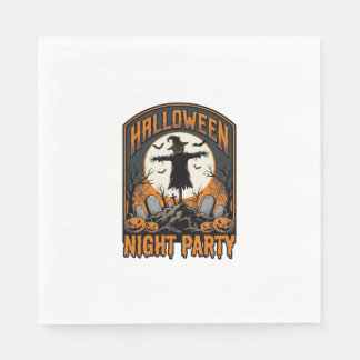 Guardanapo De Papel Camisa de Espantalho de Halloween Festa de Cemitér
