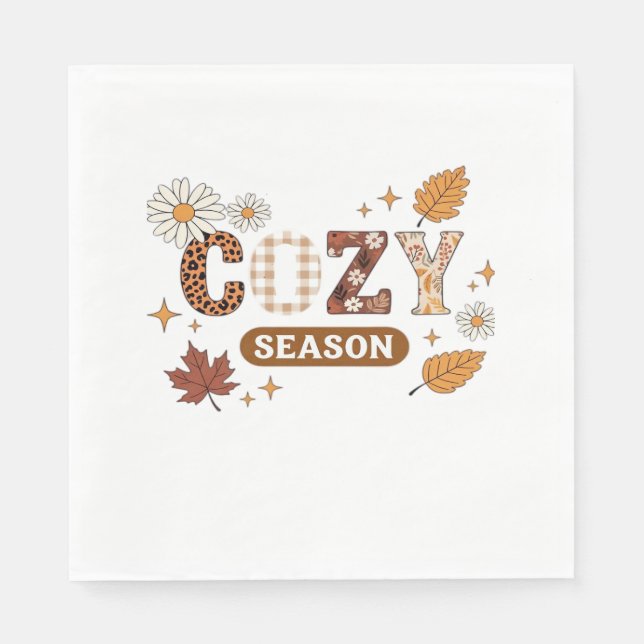 Guardanapo De Papel Camisa T de Cozy (Frente)