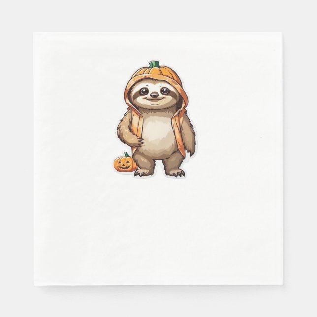 Guardanapo De Papel Camiseta Essencial de Halloween (Frente)