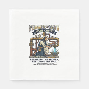 Guardanapo De Papel Camiseta Gráfica Jesus Encanador Arte Cristã_1